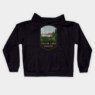 Skilak Lake Kenai Fjords National Park Kids Hoodie